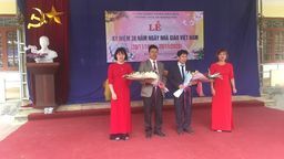 Lễ kỉ niệm 38 năm Ngày Nhà giáo Việt Nam